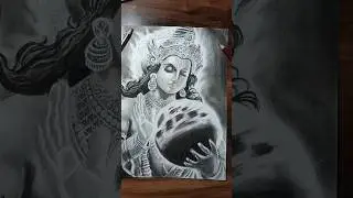 Krishna ji Drawing #drawing#shorts