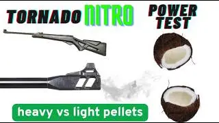 AARMR TORNADO NITRO POWER TESTING ON COCONUT!