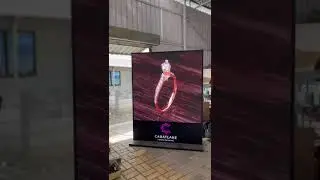 Digital LED indoor/ outdoor Standee.