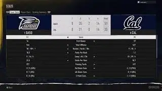 GTR Dynasty S8 1 GSU vs 8 Cal Week 1 Vegas