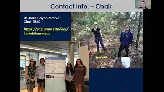 UMW Environmental Science; Geology; Environmental Geology; Environmental Sustainability Info Session