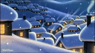 1950s Disney-Inspired Cozy Winter Night ❄️✨ | Warm Nostalgic Ambience | Perfect for Relaxing