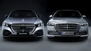 Mercedes S-Class 2027 года против старого Mercedes S-Class 🔥