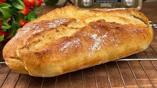 Only 10 Minutes Preparation! A True MASTERPIECE | No-Knead, Easy Bread