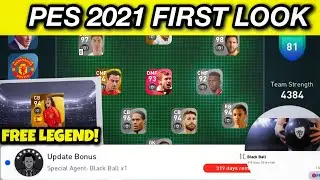 ПЕРВЫЙ ВЗГЛЯД НА МОБИЛЬНУЮ PES 2021 + ОТКРЫТИЕ НАБОРА ЧЕРНЫХ МЯЧЕЙ