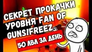Как Прокачать за 1 день 50 лвл! Fan Of Guns!