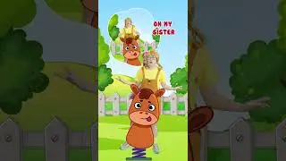 Play Safe In The Backyard | Nursery Rhymes & Kids Songs #shorts #childrensongs #toddlersongs
