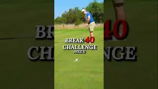 Clutch Up & Down on the Par 3! #golf #golfer #golfswing