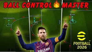 👉 Ball Control 🔥 Master | eFootball 2026 – Top 5 Best Drills