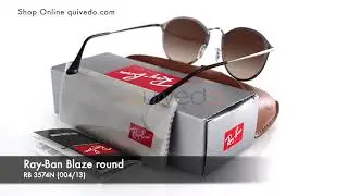 Ray-Ban Blaze round RB 3574N 004/13 - Occhiali originali completi di confezionie e certificati