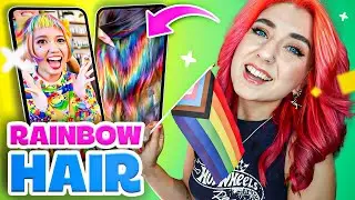 These Rainbow Hair Transformations Are Taking Over Pride Month (I'm Shook!)