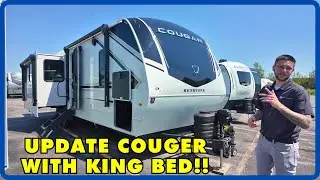 UPDATED Cougar Travel Trailers! 2026 Keystone Cougar Half-Ton 29RLP