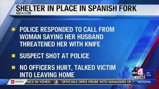 Shelter-in-Place order lifted in Spanish Fork, suspect in custody