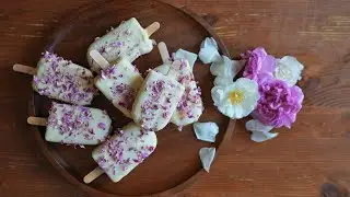 Wild Rose Honey Ice Cream Bars