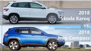 2018 Skoda Karoq vs 2018 Jeep Compass (technical comparison)