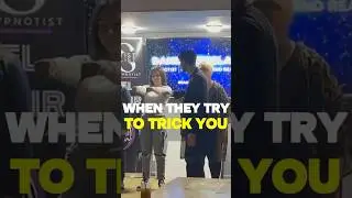 When they try to trick Daniel! 🤣#MindReading #MindReader #Show#MindReadingShow #Fun #Laughter