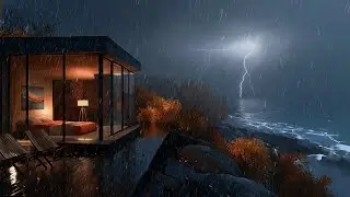 Thunderstorm Sounds for Sleep | Heavy Rain Ambience &ndash; No Music | 3 Hours