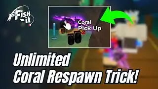 CORAL RESPAWN GLITCH?! - how to make coral respawn fast in Fish It Crystal Depth tutorial
