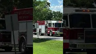 Marion Street, Crainville, IL. Structure Fire! #countrymusic #firedepartment  #structurefire