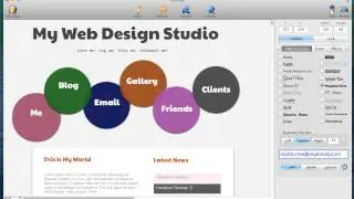 How to add a email link to the web page using HTML Egg for Mac