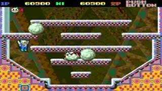 bluntslide42 plays snowbros on mame PT1