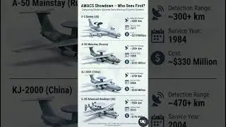 AWACS Aircraft Compared | Who Detects Threats First?