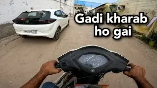 battery ulti lagane se gadi kharab ho gai😓