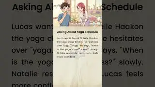Asking About Yoga Schedule🔥❤️ Learn English Through Motivation  #englishstory #englishforbeginners