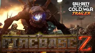 *NEW* FIREBASE Z ZOMBIES MAP: Call of Duty Black Ops Cold War Zombies DLC Map Reveal Trailer