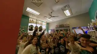 Drone flies through The Studance Lab!!