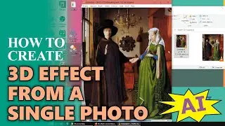 How to create 3D Effect from a single Photo