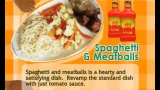 Ken Sauce Spaghetti and Meatballs