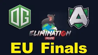 |OG vs Alliance| Elimination mode 3.0.| EU Finals| Dota 2 Highlights|