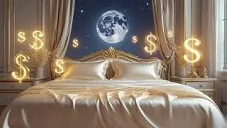 💲 A slow pan over a silk-covered bed with dollar signs ($) rising - Link in bio! #adobestock