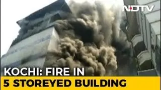 Fire At Kochi Rubber Factory, Residents From Nearby Buildings Evacuated