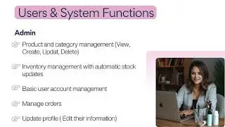 CSW 309 Project &ndash; Cosmetic Product Sales System  | Group Z-Vision