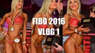 (13) FIBO 2016 - VLOG | MEIN MISS FIBO POWER BEAUTY WETTKAMPF | START DES GROßEN FRESSENS