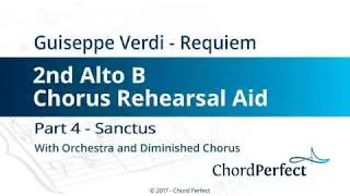 Verdi's Requiem Part 4 - Sanctus - 2nd 