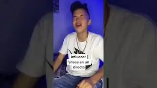 Influencer fallece en un directo de tiktok por hacer retos fuertes con chile picante