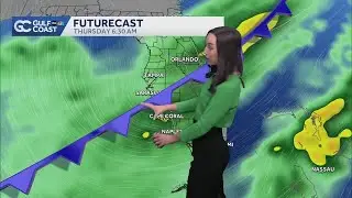 Mostly cloudy Wednesday for Southwest Florida; Cold front on the way
