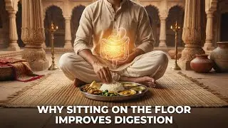 Why Sitting on the Floor Improves Digestion - Indian Tradition Explained