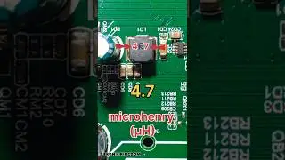 4R7 SMD Inductor Explained in 12 Seconds 🔥 | Electronics Basics #electronic #shorts