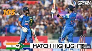 Ind vs Sa 2nd odi Virat 53 century in world record highlights full video ind vs sa 