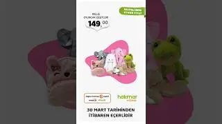 30 Mart Haftanın Fırsat &Uuml;r&uuml;nleri | Hakmar Express #peluş #oyuncak #kadın #takım #fincan #shopping