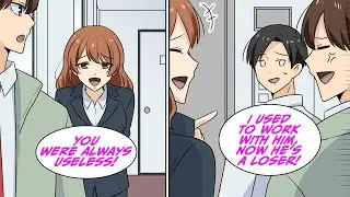 Ran into my old colleague during work, but then… [Manga Dub]