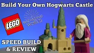 LEGO Build Your Own Hogwarts GWP July 2022   SPEED BUILD & REVIEW