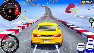 🔴 Live Superhero &lrm;Mega Ramp Monster Car Racing 3D - Extreme Car Stunts - Android Gameplay