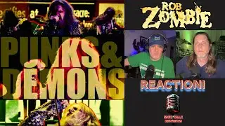 ROB ZOMBIE - Punks And Demons - First Watch Video Reaction
