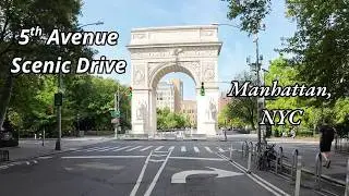 5th Avenue Manhattan, NYC Scenic Drive