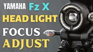 Yamaha Fz X Head light focus adjust | Two Wheeler solution.